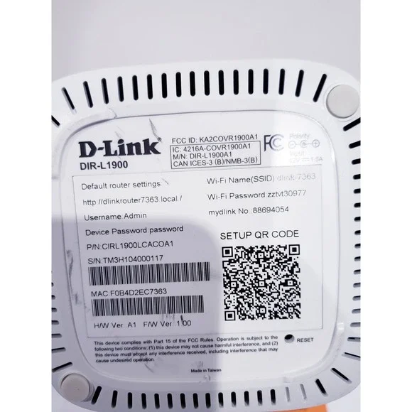 D-Link Mesh Wi-Fi Router DIR-L1900 AC1900 - Picture 6 of 7